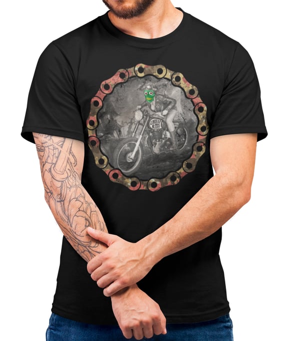 Camiseta Printfull Undead riders