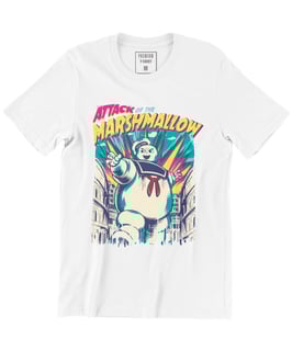 Nome do produto Camiseta Printfull Attack of the Marshmallow