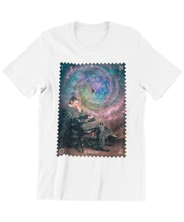 Nome do produto Camiseta Prime Printfull Tesla the magician