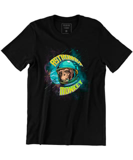Camiseta Printfull Astronaut Monkey