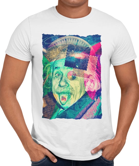 Camiseta Printfull Einstein’s secret