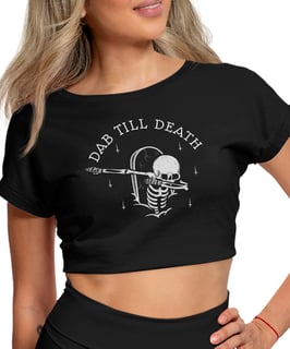 Cropped Printfull Dab Till Death