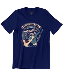 Camiseta Printfull Garage Live Hard