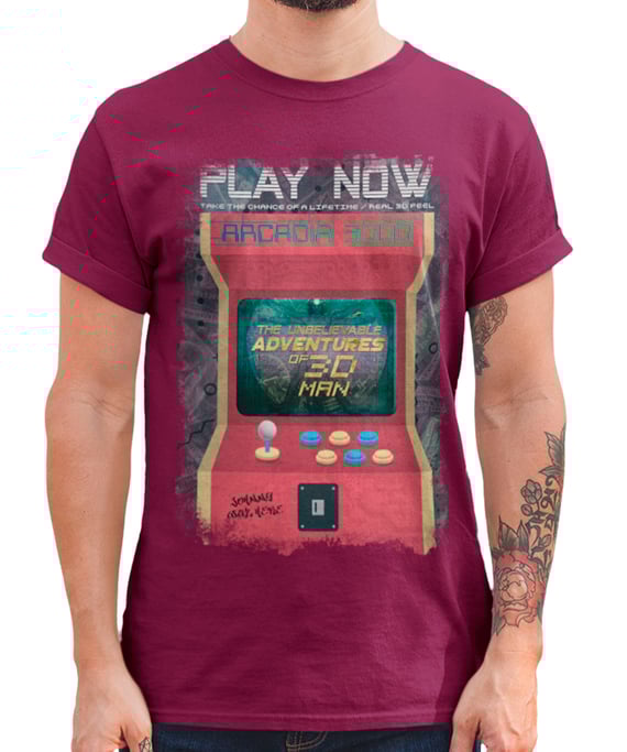Camiseta Quality Printfull Arcadia 3000