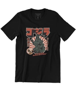 Nome do produto Camiseta Printfull king of kaiju