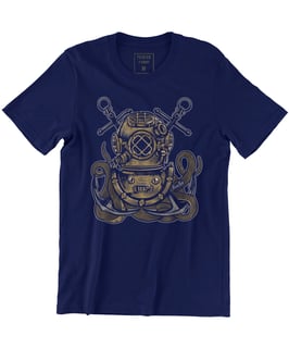 Nome do produto Camiseta Printfull Diver Octopus