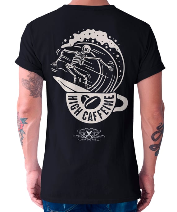 Camiseta Printfull High Caffeine