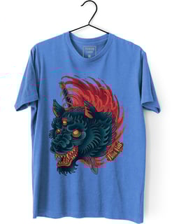 Nome do produto Camiseta Estonada Printfull Wolf Slaughter