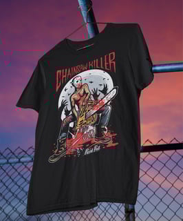 Nome do produto Camiseta Printfull Chainsaw Killer