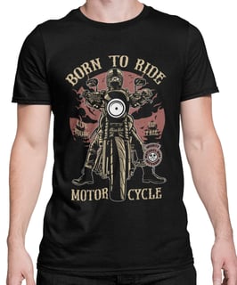 Nome do produto Camiseta Printfull Born To Ride