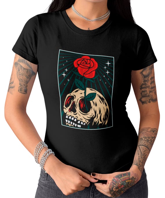 Baby Long Printfull Dream Skull
