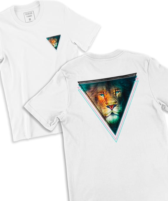 Camiseta Printfull Double Vision