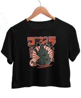 Nome do produto Cropped Printfull King of Kaiju