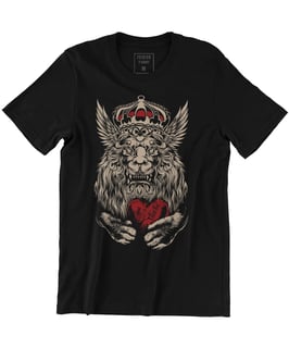 Nome do produto Camiseta Printfull King Lion