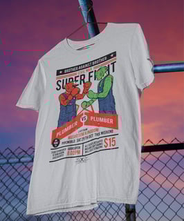Nome do produto Camiseta Printfull Brother Against Brother