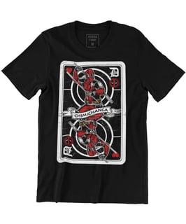 Nome do produto Camiseta Printfull Deadpool Card