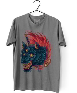 Nome do produto Camiseta Estonada Printfull Wolf Slaughter