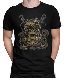 Nome do produto Camiseta Printfull Diver Octopus