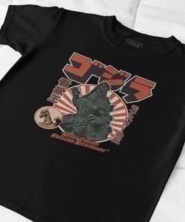 Nome do produto Camiseta Printfull king of kaiju
