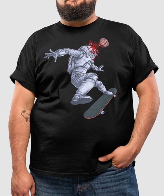 Camiseta Plus Size Printfull Skyboard