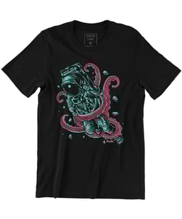Nome do produto Camiseta Printfull Astronaut Octopus