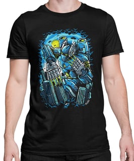 Camiseta Printfull Destroy The City