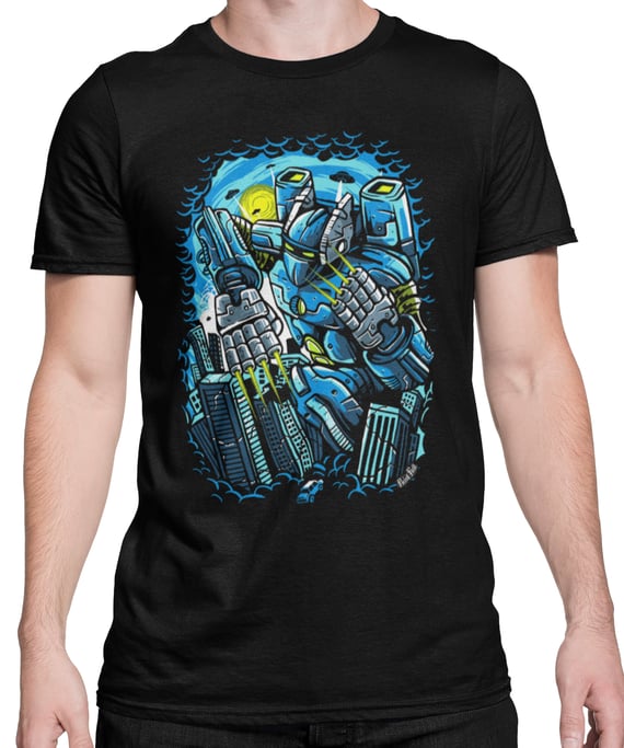 Camiseta Printfull Destroy The City