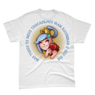 Camiseta Lux - Mas todos os meus trocadilhos iram iluminar o seu dia