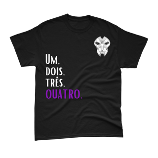 Camiseta Jhin - Um, Dois, Três, Quatro.