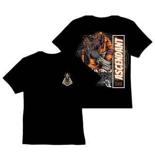 Nome do produto Camiseta Nasus Preta - Ascendent