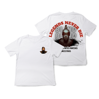 Nome do produto Camiseta Lee Sin Branca - Legends never die