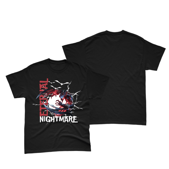 Camiseta Preta Nocturne Eternal Nightmare