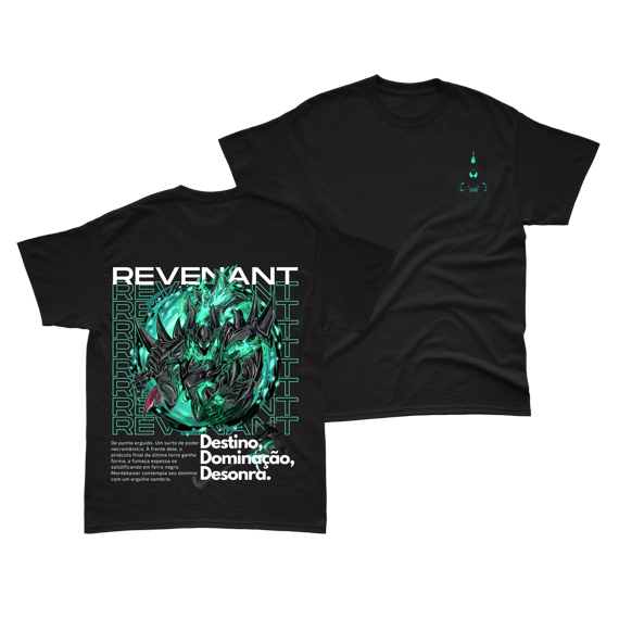 Camiseta Mordekaiser Preta - Revenant