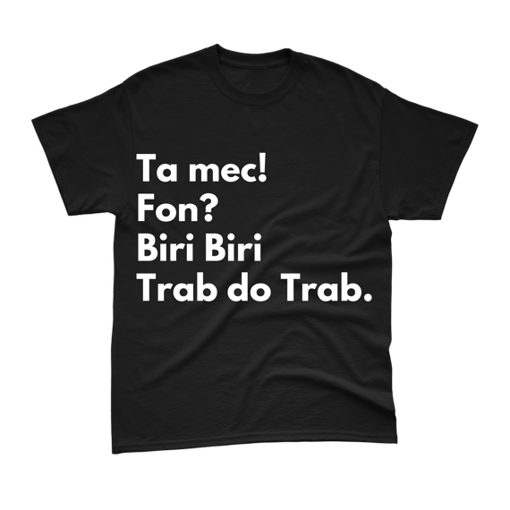 Camiseta Preta Gírias Streamers 