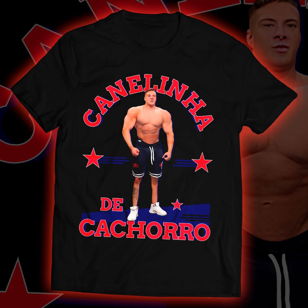 Nome do produto: Camiseta - Canelinha De Cachorro