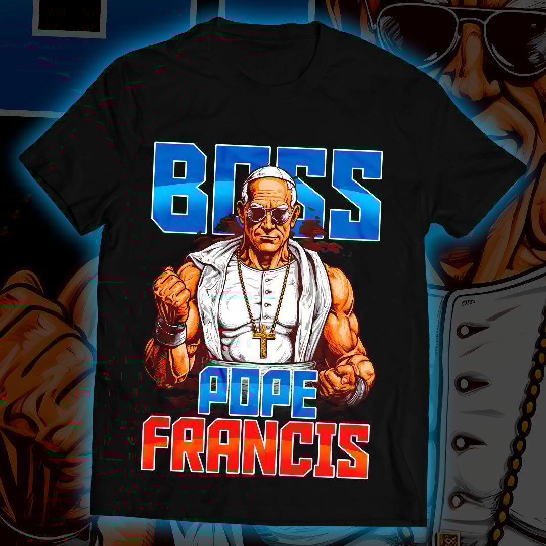 Nome do produto: Camiseta - Pope Francis