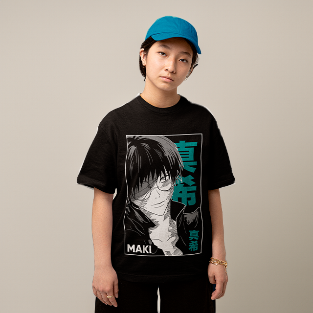 Nome do produto: CAMISETA MAKI ZENIN - JUJUTSU KAISEN