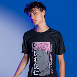 Nome do produto CAMISETA ITADORI YUJI - JUJUTSU KAISEN