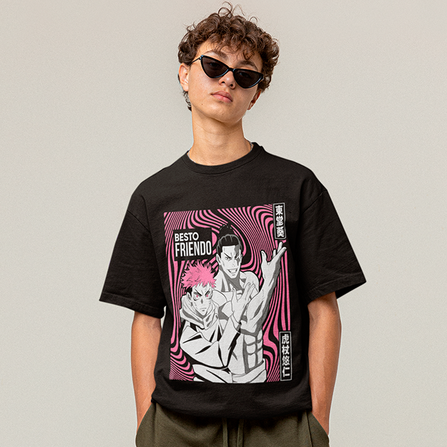 Nome do produto: CAMISETA BESTO FRIENDO - JUJUTSU KAISEN