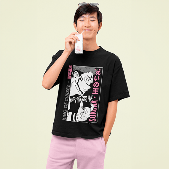 CAMISETA KING SUKUNA - JUJUTSU KAISEN