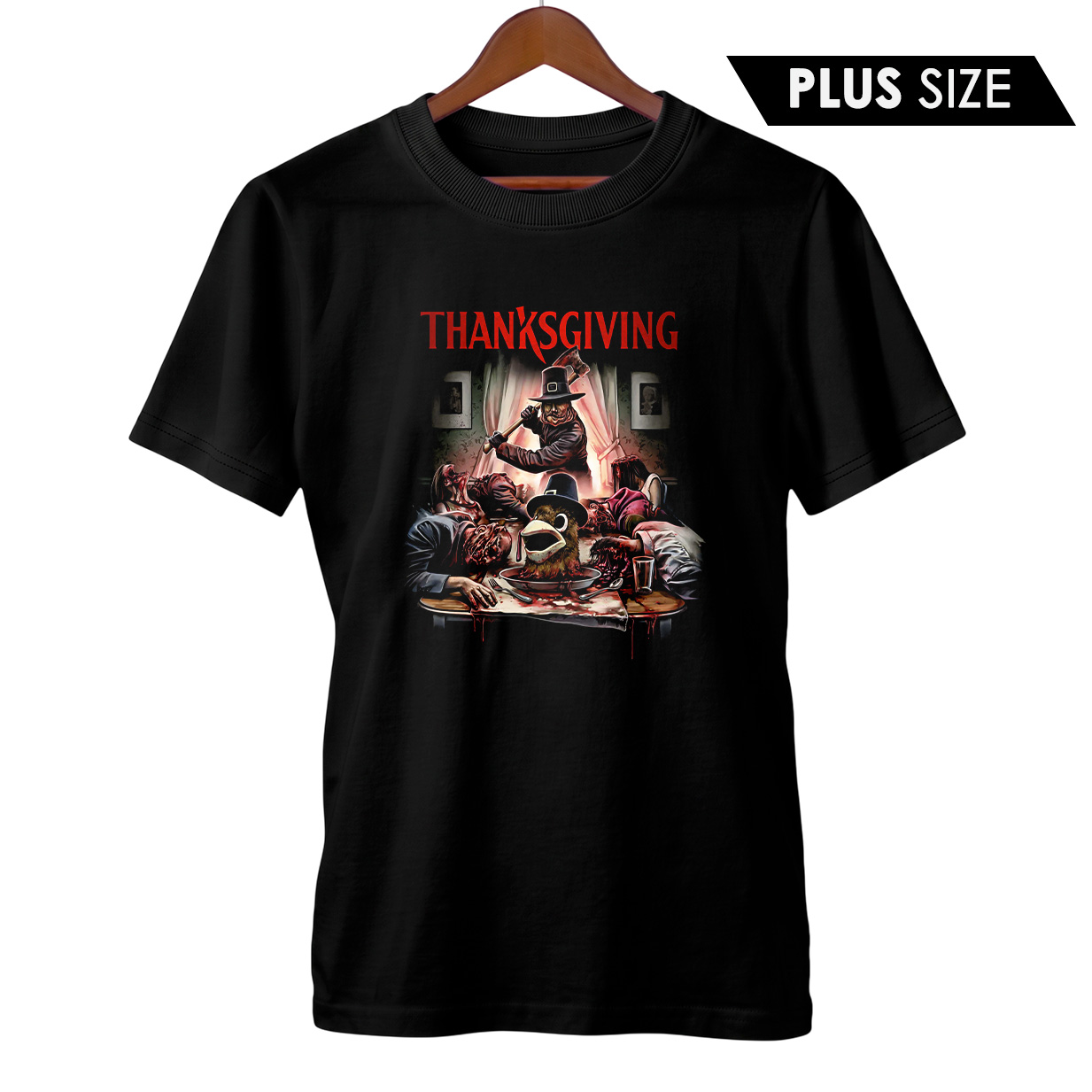 Camiseta Plus Size Feriado Sangrento | Filme de Terror