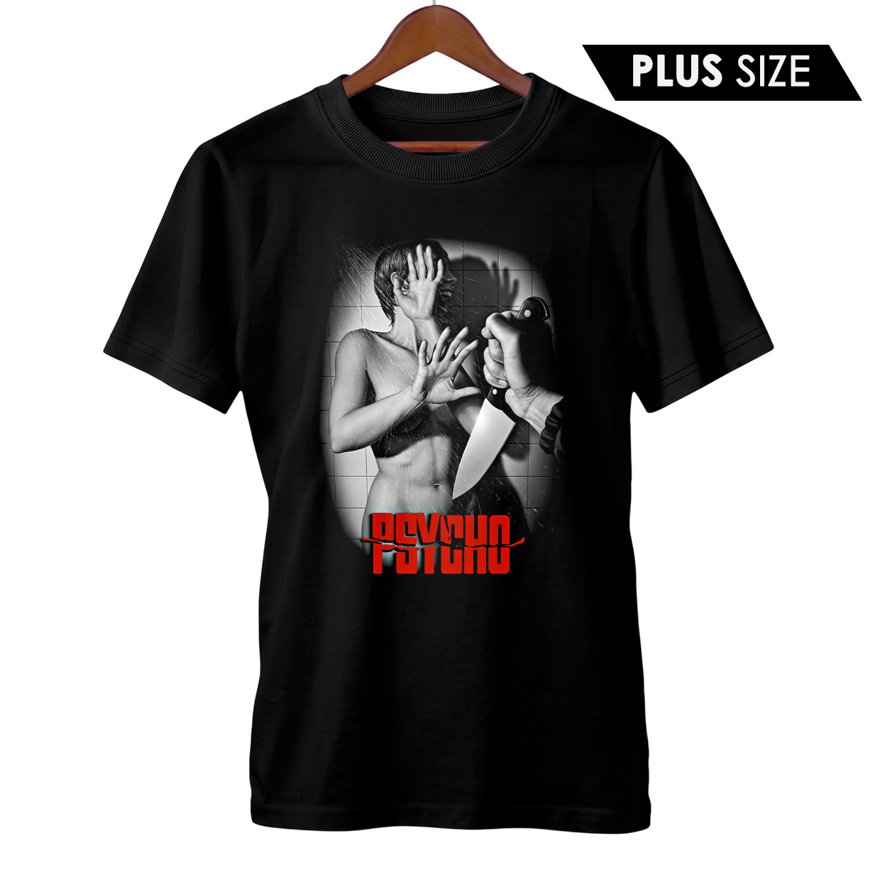 Camiseta Plus Size Psicose | Filme de Terror