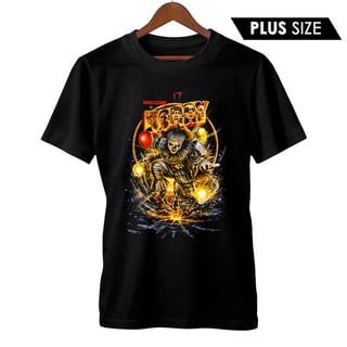 Camiseta Plus Size It Bem-Vindos a Derry | Pennywise | Série de Terror