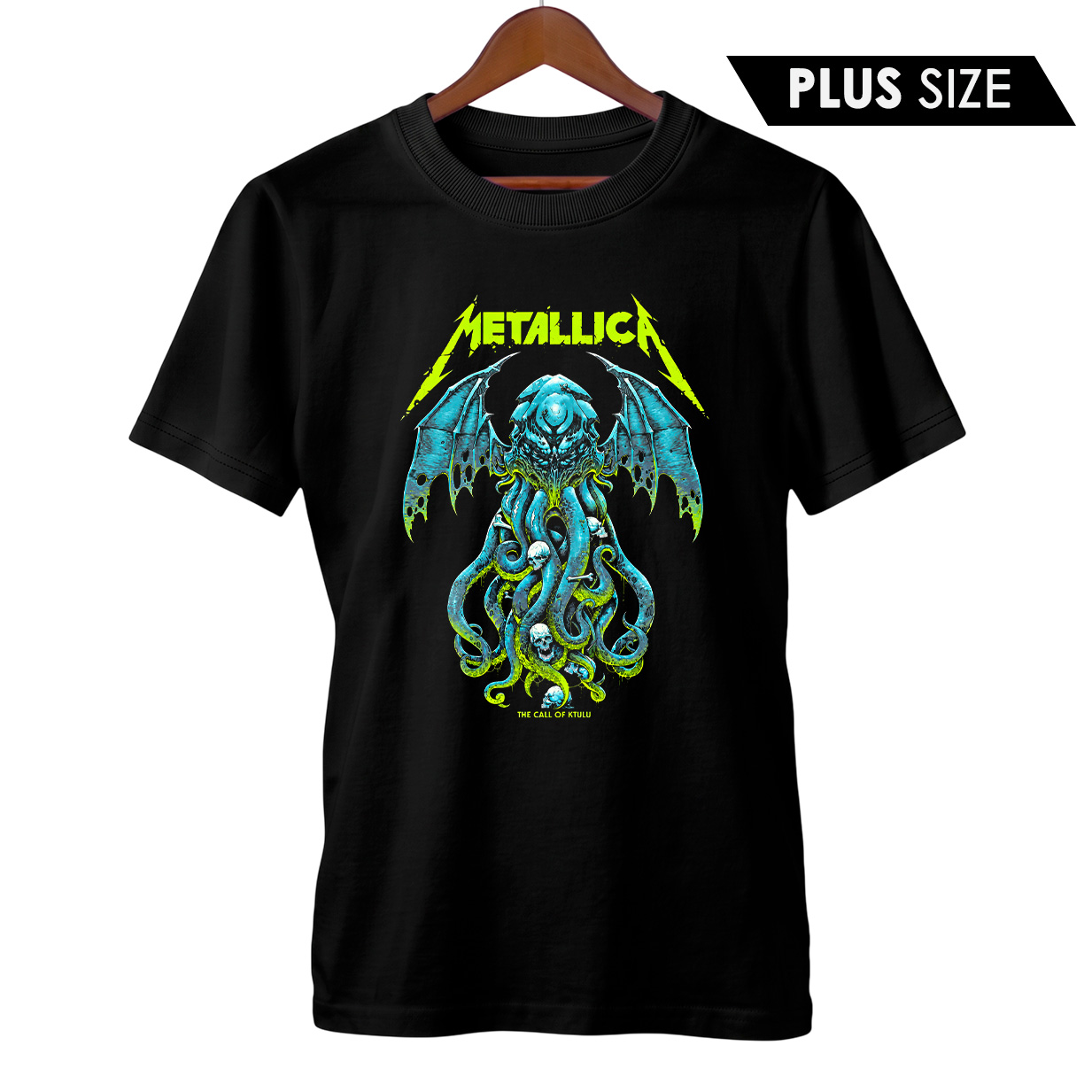 Camiseta Plus Size Metallica | The Call of Ktulu | Rock