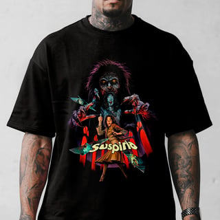 Nome do produto Camiseta Plus Size Suspiria | Filme de Terror