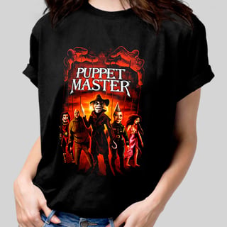 Nome do produto Camiseta O Mestre dos Brinquedos | Filme de Terror