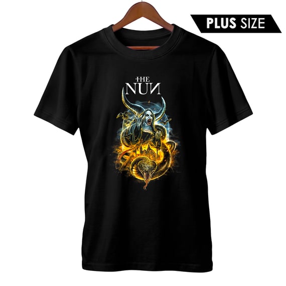 Camiseta Plus Size A Freira | O Demônio Valak | Filme de Terror