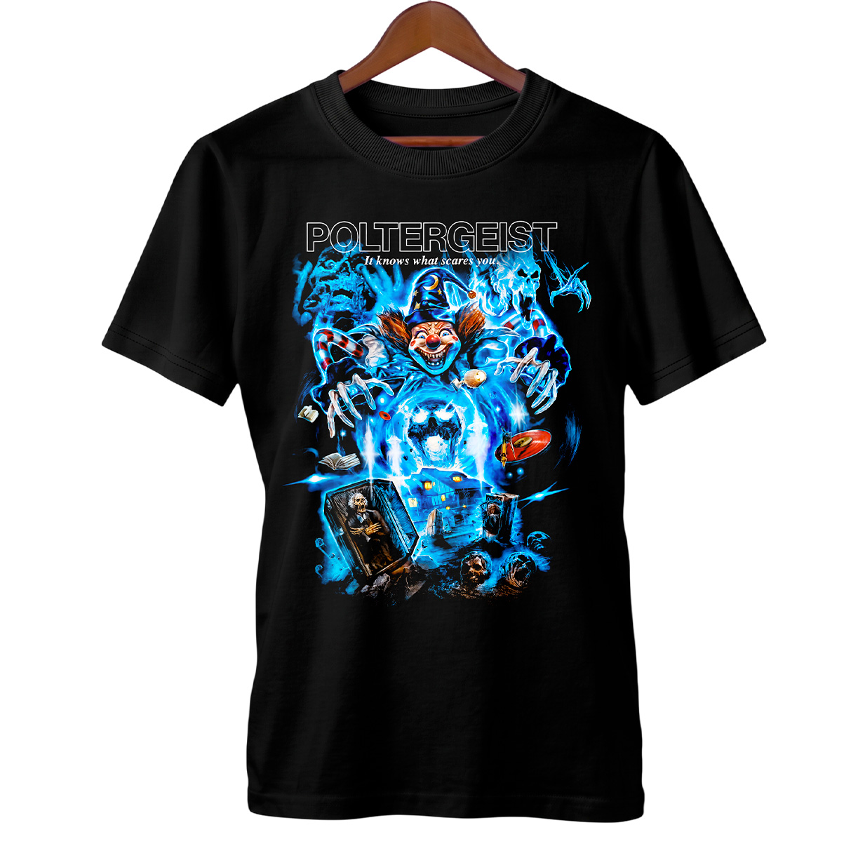 Camiseta Poltergeist | Eles Sabem o Que Te Assusta | Filme de Terror