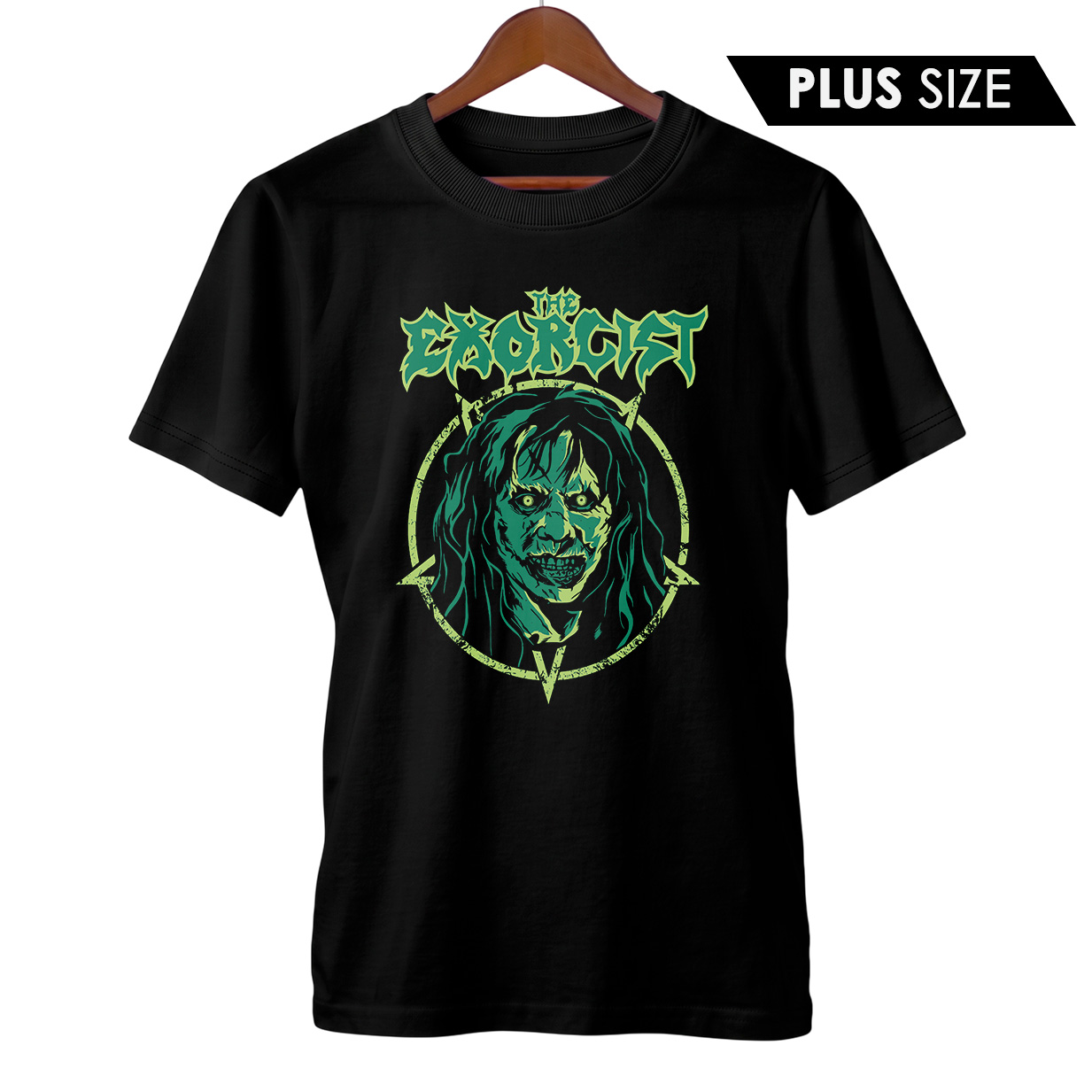 Camiseta Plus Size O Exorcista + Banda Exodus | Rock Horror