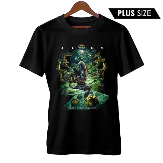 Camiseta Plus Size Alien - O Oitavo Passageiro | Filme de Terror